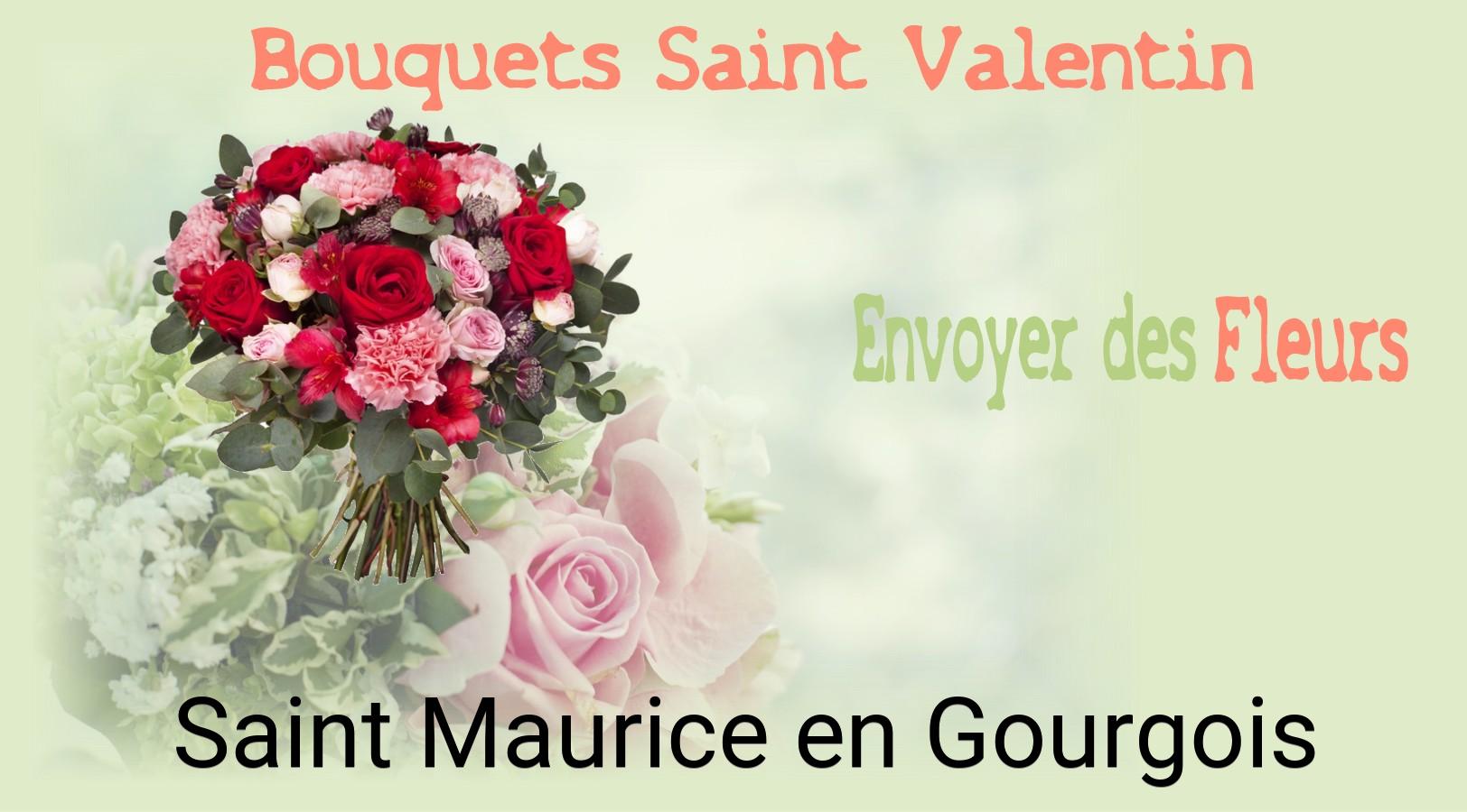 Roses de Saint-Valentin livrées à Saint-Maurice-en-Gourgois